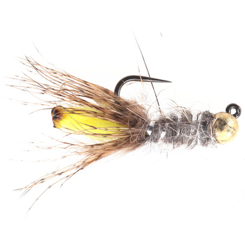 Parrucchino Peeping Caddis giallo