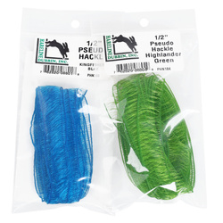 Hareline 1/2 in. Pseudo Hackle