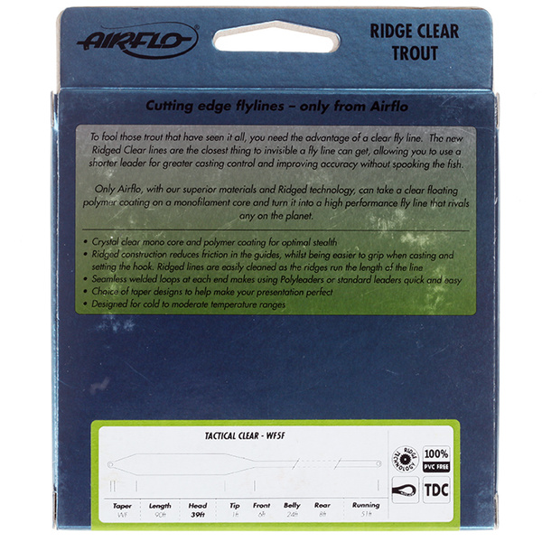 Code di topo Airflo Ridge Clear Delta Floating