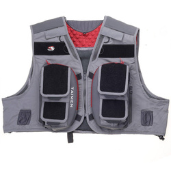 Gilet da pesca Taimen Rauchua - Grey