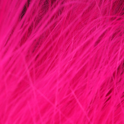 FFGene Wooly Bugger piume di marabù Blood Quill (7-10 cm)