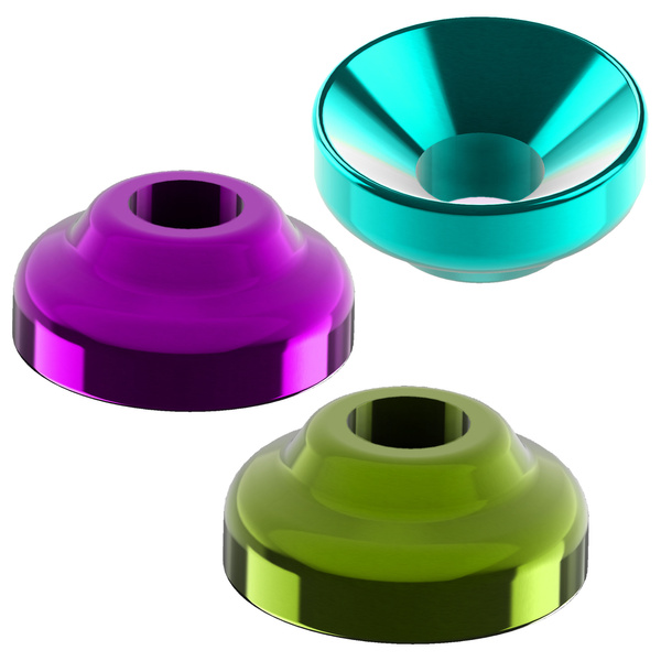 Perline in tungsteno FFGene Tungsten Metalic Rings