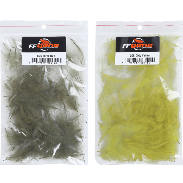 FFGene Piume CDC colorate 1 gr