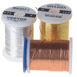 Tinsel a sezione tonda Veevus French Tinsel