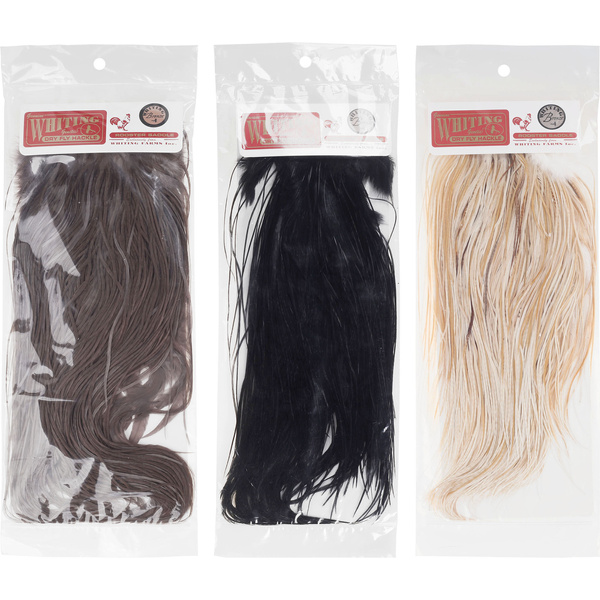 Sella di gallo Whiting per mosche secche