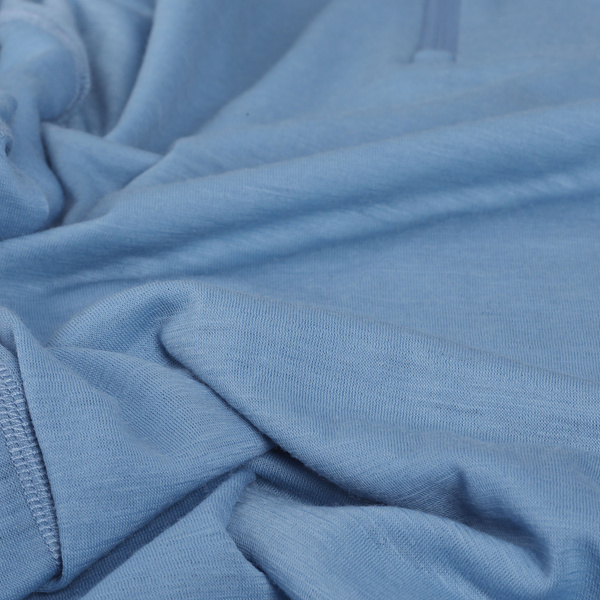 Taimen Tumnin - T-shirt a maniche lunghe in lana merino - Ocean Blue