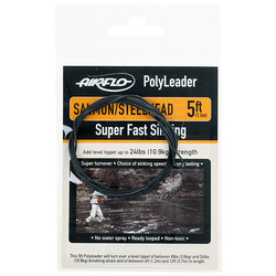 Finale conico Airflo Polyleaders Salmon / Steelhead 5.0 ft.