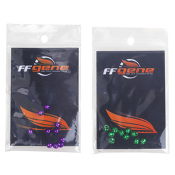 Perline in tungsteno FFGene Tungsten Beads Jig Off Metallic