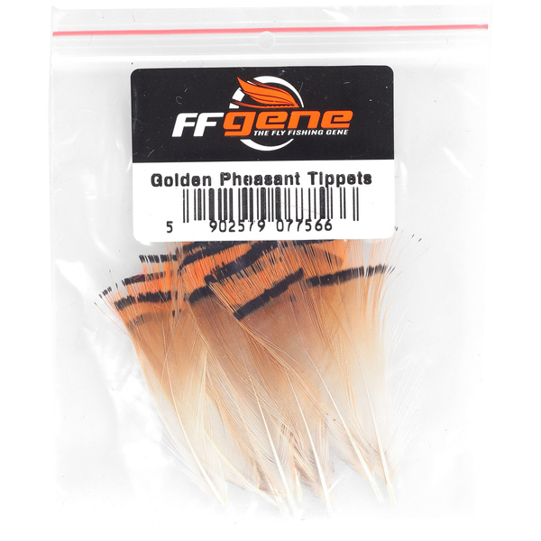 FFGene Piume tippet di fagiano dorato
