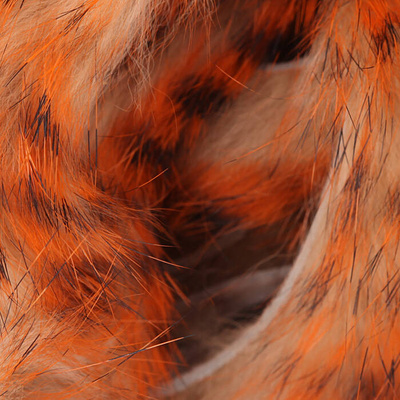 Black Orange Over Tan