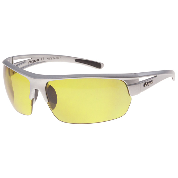 Occhiali polarizzati da pesca Aqua Flash Pearl Silver