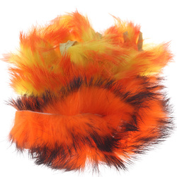 Hareline Strisce di pelle di coniglio con pelo a taglio trasversale Two Toned