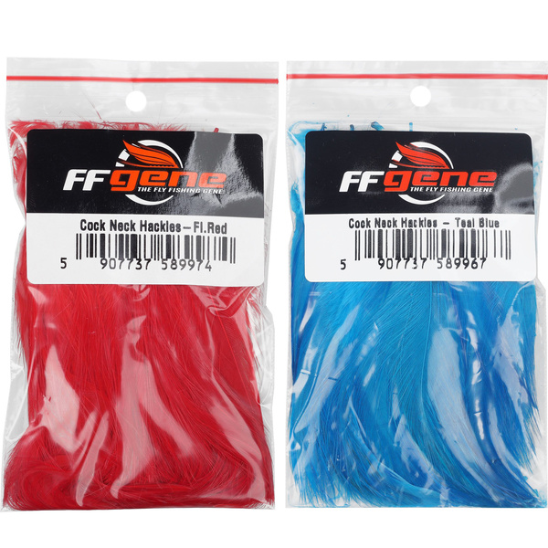 FFGene Piume da hackle del collo di gallo