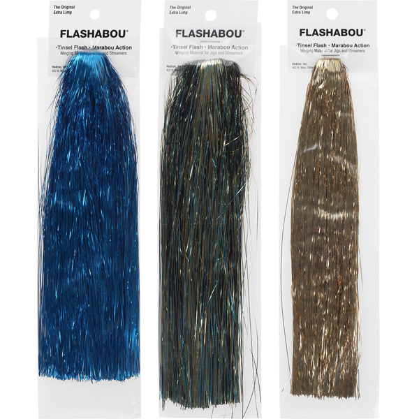 Fibre sintetiche per mosche artificiali Hedron Flashabou