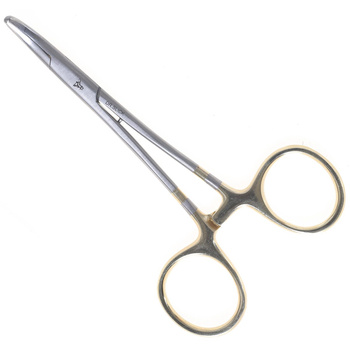 Pinza emostatica curva dorata Dr Slick 5.5 pollici