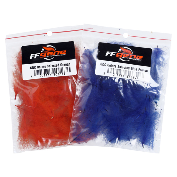 FFGene Piume CDC colorate selezionate singolarmente