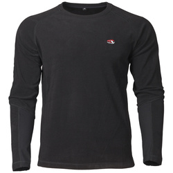Felpa pesante girocollo Taimen Sharga - Black