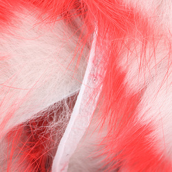 Hareline Strisce di pelliccia di coniglio a taglio trasversale Crosscut Flesh Two Tone