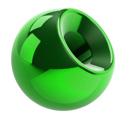 Perline in tungsteno FFGene Regular Tungsten Beads Metallic-2