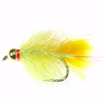 Perlina d'oro Blob Prism Yellow