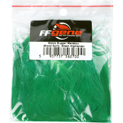 FFGene Wooly Bugger piume di marabù Blood Quill (7-10 cm)