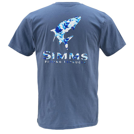 Simms T-Shirt Tarpon Camo SS River