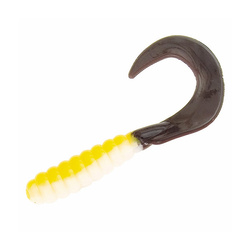 Esca morbida Yum Walleye Grub YWG4 10.2 cm (20 pz)