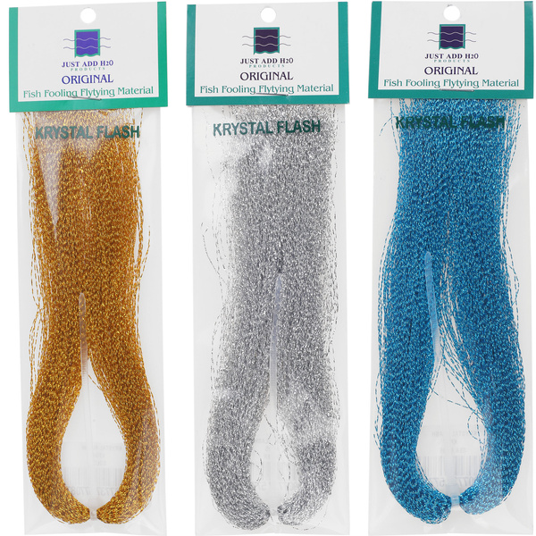 Fibre sintetiche per mosche artificiali H2O Krystal Flash