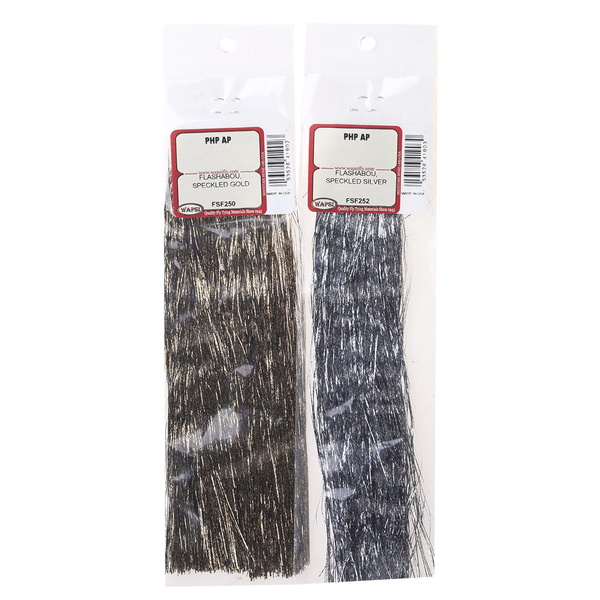 Fibre sintetiche per mosche artificiali Hedron Flashabou Speckled