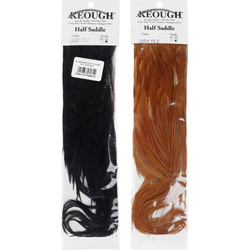 Sella di gallo Keough Hackle per mosche secche