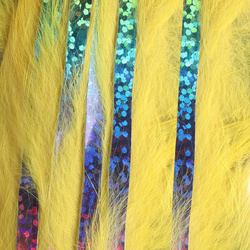 Hareline Bling Strisce zonker di coniglio