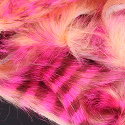 Hareline Strisce larghe di pelle di coniglio con pelo Magnum Tiger Barred