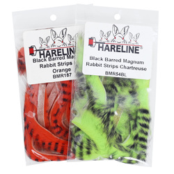 Hareline Strisce zonker Magnum di coniglio Barred