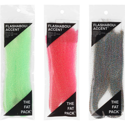 Fibre sintetiche per mosche artificiali Hedron Flashabou Accent