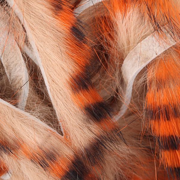 Hareline Strisce zonker di coniglio Tiger Barred