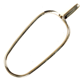 FFGene Pinza per hackle in ottone, piccola