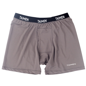 Taimen Polartec Power Dry Boxer aderenti - Dark Gull Gray