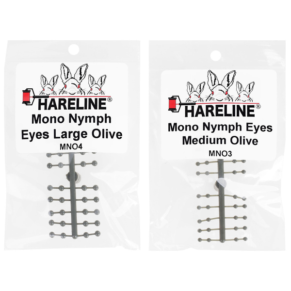 Occhi per mosche Hareline Mono Nymph Eyes