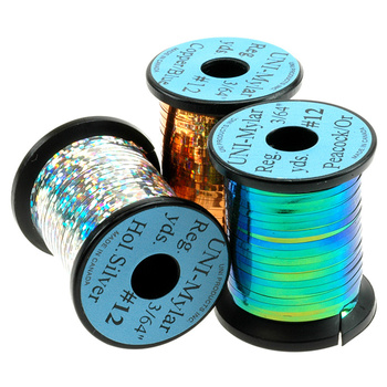 Tinsel piatto per la costruzione di mosche Uni Mylar #12 (1.2 mm)