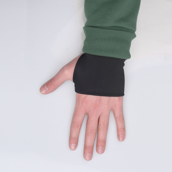 Felpa con cappuccio Taimen Menza Embroidery - Dk. Green