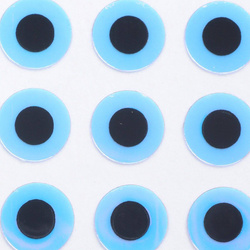Occhi per mosche Hareline Adhesive Eyes