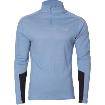 Taimen Tumnin - T-shirt a maniche lunghe in lana merino - Ocean Blue