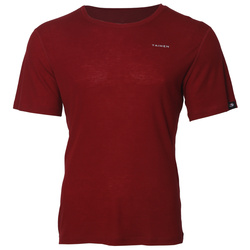 Taimen Ussuri Fresh Merino Wool SS-Shirt - Burgundy