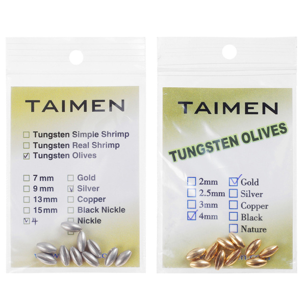 Perline in tungsteno FFGene Tungsten Olives