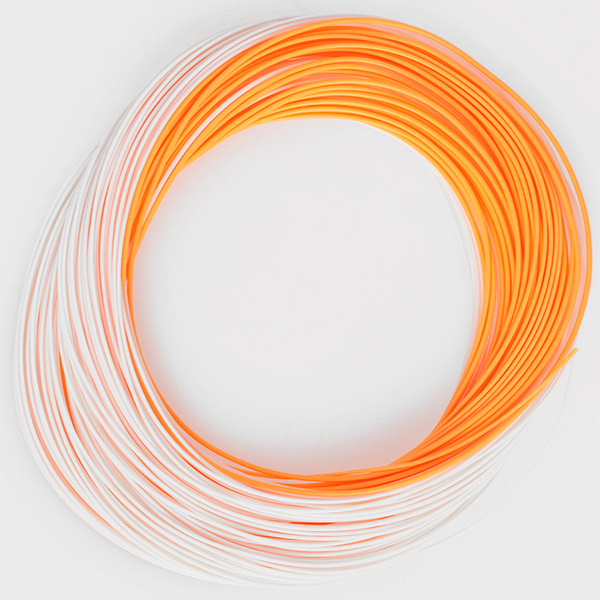 Coda di topo Taimen River Long Cast WF-F White/Orange