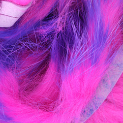 Hareline Strisce di pelle di coniglio con pelo a taglio trasversale Two Toned