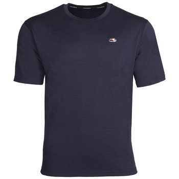 Taimen Ider T-shirt a maniche corte in merino - Midnight Blue