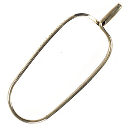 FFGene Pinza per hackle in ottone, grande