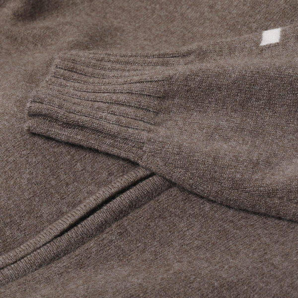 Felpa con cappuccio in lana merino Taimen