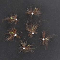 Parachute Hair Nat. Olive Caddis